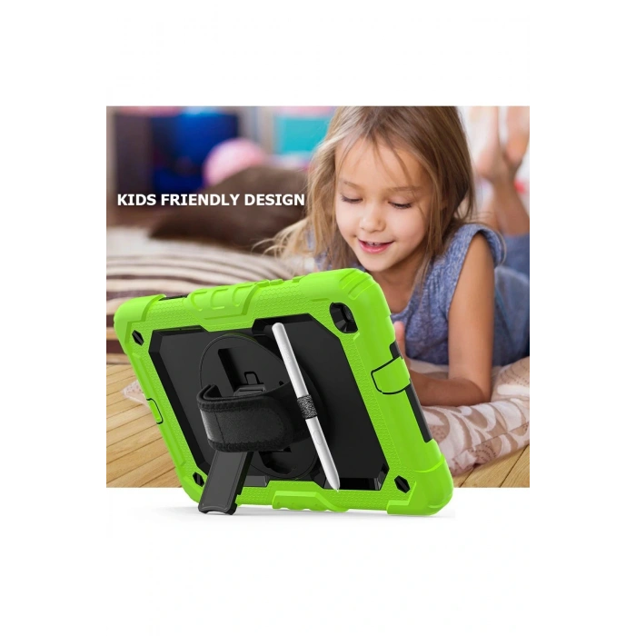 LitaeTrend Samsung Galaxy T290 Tab A 8 Kılıf Pars Tablet Kapak - Yeşil