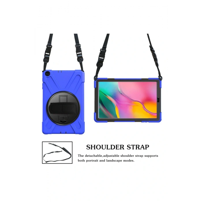 LitaeTrend Samsung Galaxy T510 Tab A 10.1 Kılıf Amazing Tablet Kapak - Mavi