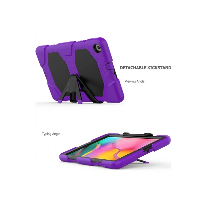 LitaeTrend Samsung Galaxy T510 Tab A 10.1 Kılıf Griffin Tablet Kapak - Mor