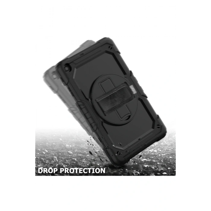 LitaeTrend Samsung Galaxy T510 Tab A 10.1 Kılıf Pars Tablet Kapak - Siyah