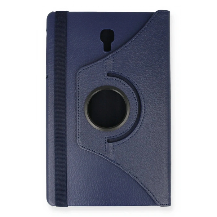 LitaeTrend Samsung Galaxy T590 Tab A 10.5 Kılıf 360 Tablet Deri Kılıf - Lacivert