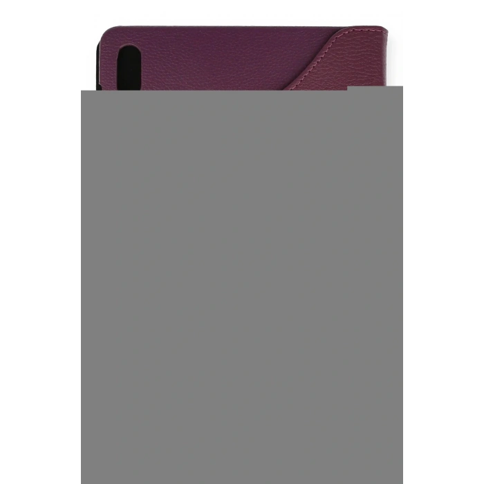 LitaeTrend Samsung Galaxy T870 Tab S7 11 Kılıf 360 Tablet Deri Kılıf - Mürdüm