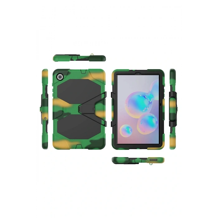 LitaeTrend Samsung Galaxy Tab A7 10.4 Kılıf Griffin Tablet Kapak - Kamuflaj
