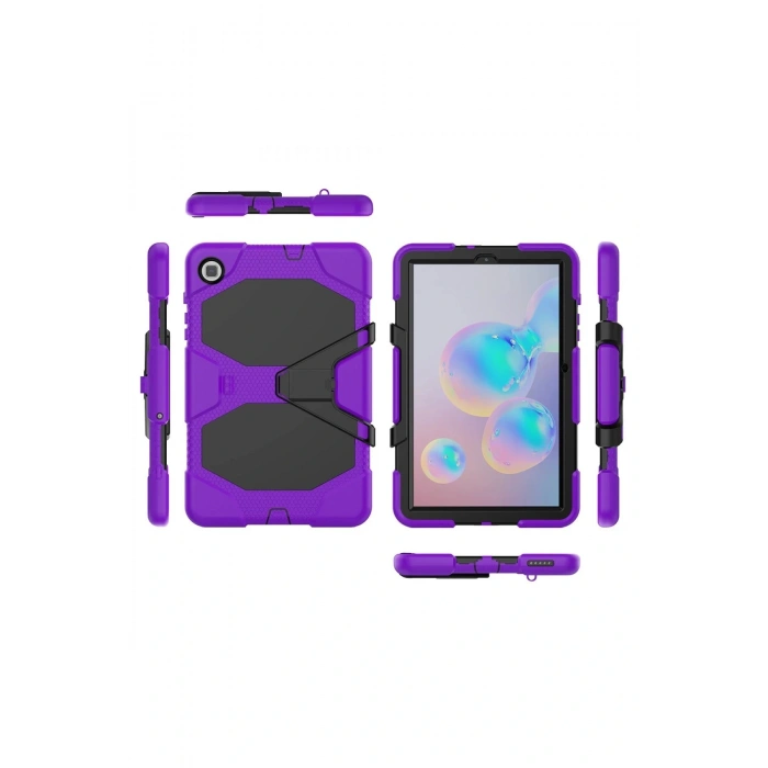 LitaeTrend Samsung Galaxy Tab A7 10.4 Kılıf Griffin Tablet Kapak - Mor