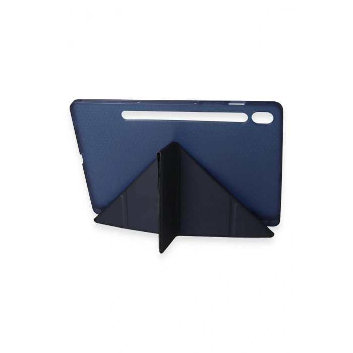 LitaeTrend Samsung Galaxy Tab A9 Kılıf Kalemlikli Mars Tablet Kılıfı - Lacivert