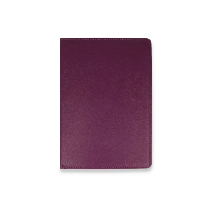 LitaeTrend Samsung Galaxy X200 Tab A8 10.5 Kılıf 360 Tablet Deri Kılıf - Mürdüm