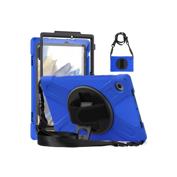 LitaeTrend Samsung Galaxy X200 Tab A8 10.5 Kılıf Amazing Tablet Kapak - Mavi