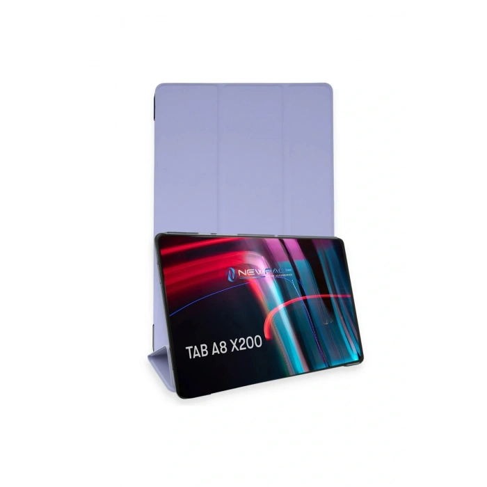 LitaeTrend Samsung Galaxy X200 Tab A8 10.5 Kılıf Tablet Smart Kılıf - Lila