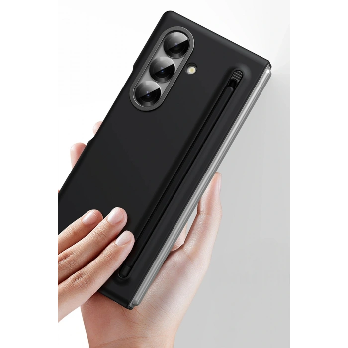 LitaeTrend Samsung Galaxy Z Fold 6 Hole Fold Kapak - Siyah