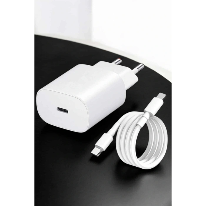 LitaeTrend Şarj Aleti İOS 15/15 Pro Max Uyumlu Şarj Adaptörü ve Kablosu