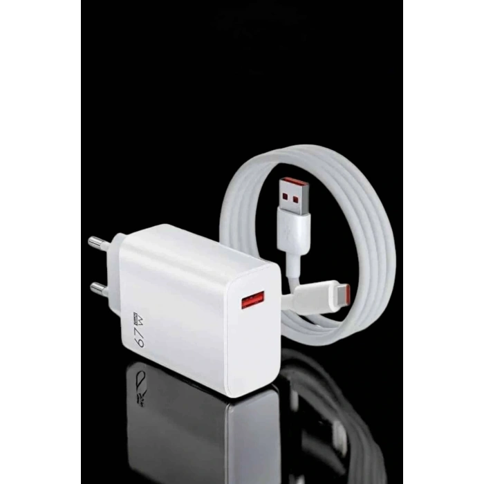 LitaeTrend Şarj Aleti Turbo Hızlı 67W Type-C Hızlı Şarj