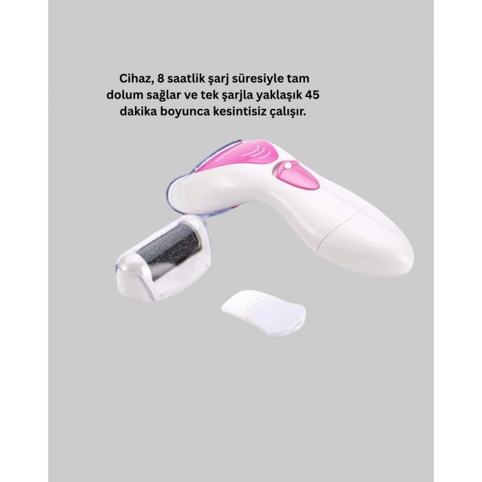 HERŞEYTREND Şarjlı Epilatör ve Ayak Törpüsü Seti