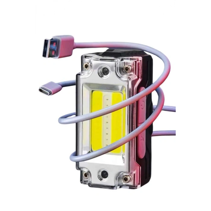 HERŞEYTREND Sensörlü Kamp Lambası Ayarlanabilir Kafa Lambası Kafa Bantlı