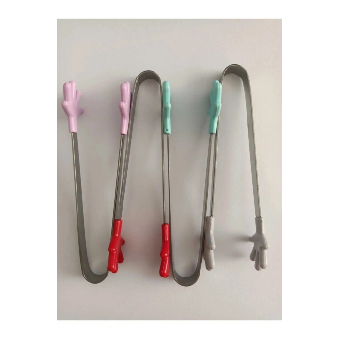 LitaeTrend Silikon Şeker Kurabiye Mini Maşa