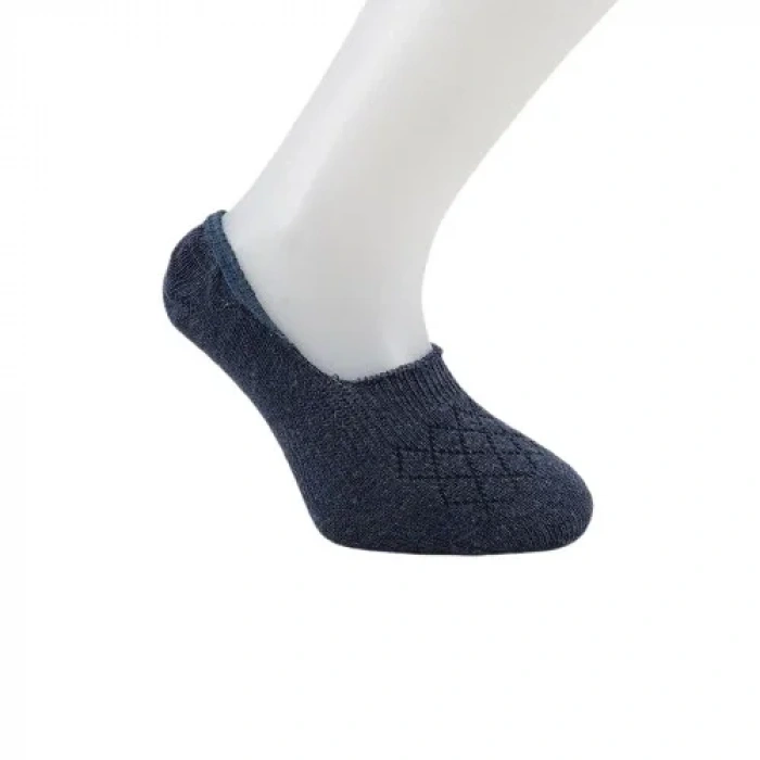 LitaeTrend Silikonlu Cubes Babet Çorap  Asorti