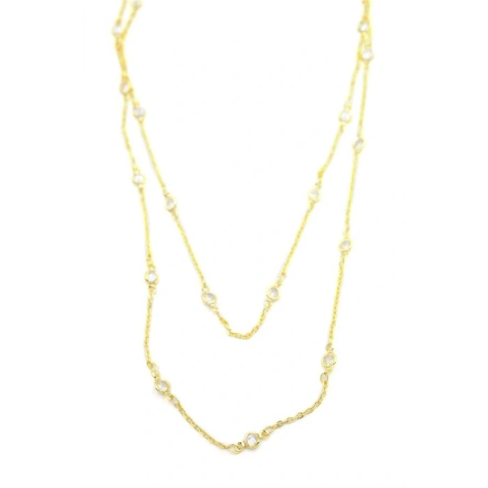 LitaeTrend Taşlı Kolye - Altın