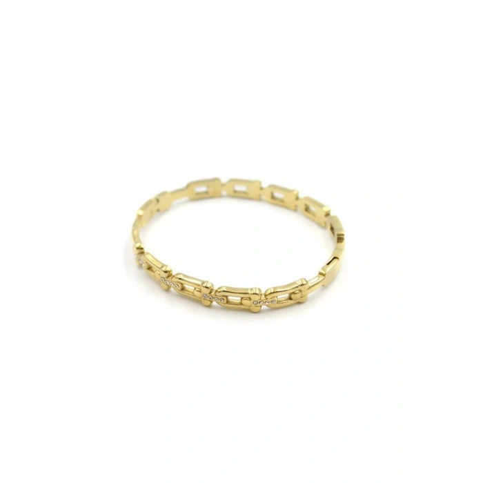 LitaeTrend Taşlı Tf Bilezik - Altın