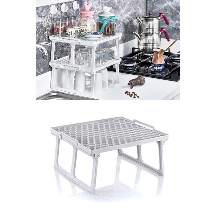 LitaeTrend Tek Katlı Süper Raf 28X30 cm