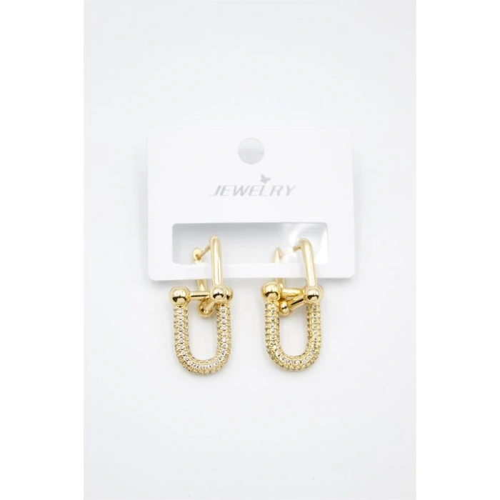 LitaeTrend TF Zincir Küpe - Altın