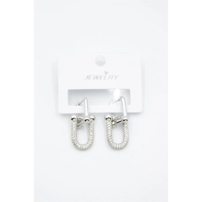 LitaeTrend TF Zincir Küpe - Gümüş