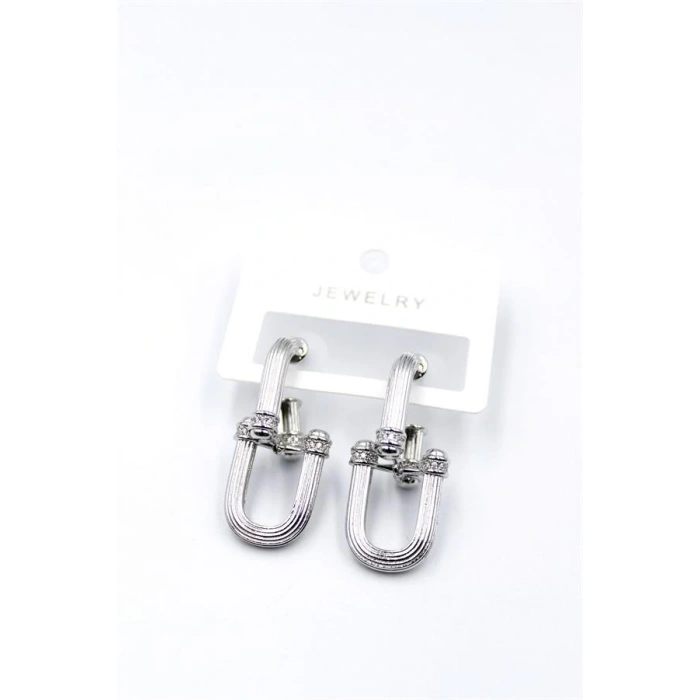 LitaeTrend Tf Zincir Küpe - Gümüş