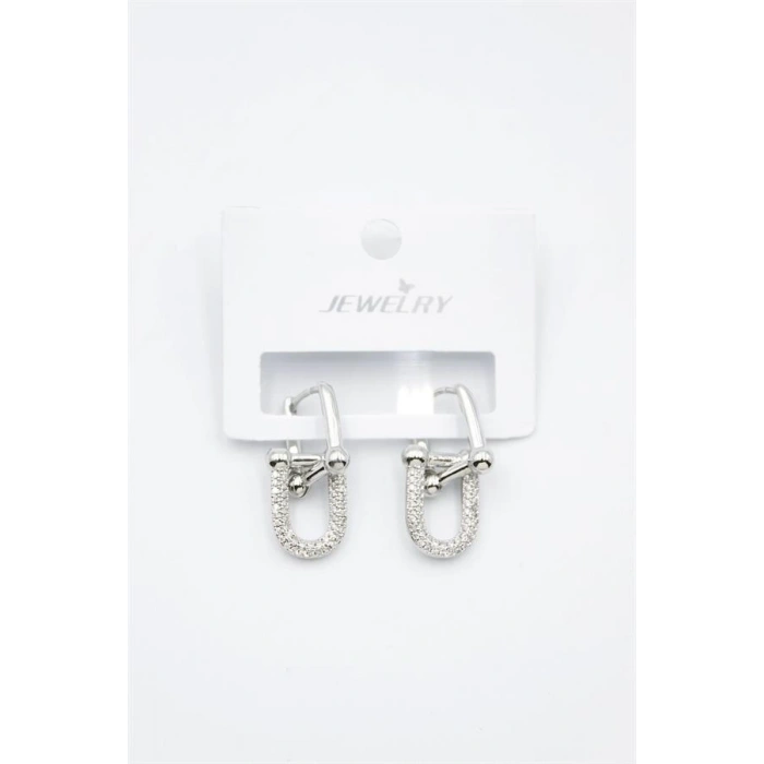 LitaeTrend Tf Zincir Küpe - Gümüş