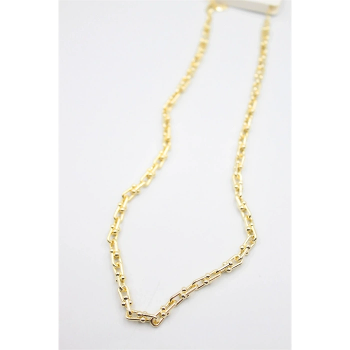 HERŞEYTREND Tfn Zincir Kolye - Altın