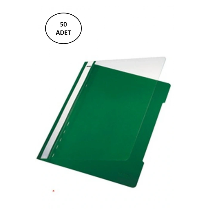 HERŞEYTREND Ticon Plastik Telli Dosya Yeşil 50 li