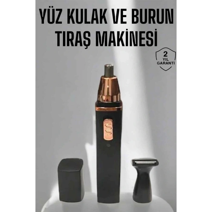 LitaeTrend Tıraş Makinesi Kulak Burun ve Yüz Temizleyici Şarjlı Mini