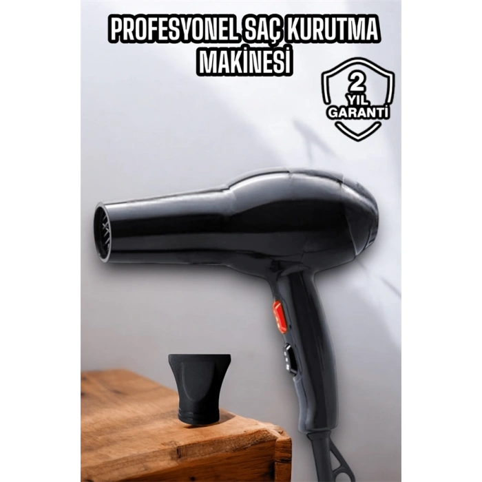 LitaeTrend Tüm Saç Tiplerine Uygun, İki Kademeli Hız Ayarlı Fön Makinesi