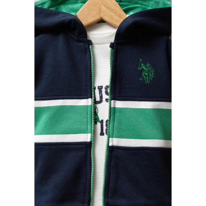 LitaeTrend U.s. Polo Assn 3lü Takım Usb2553 Lacivert-yeşil