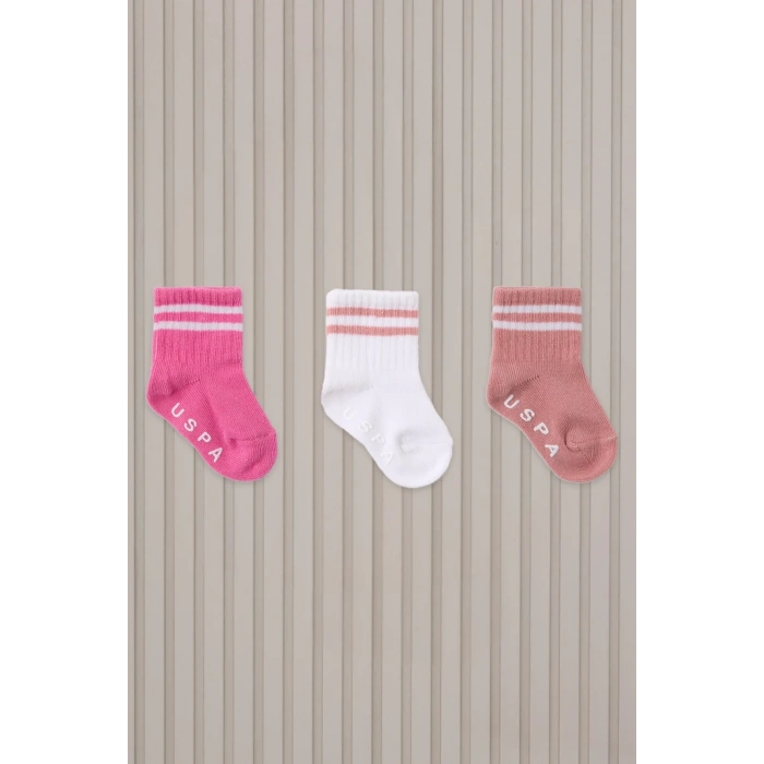 LitaeTrend U.s. Polo Assn  Bebek Çorap Usb2206 Rose