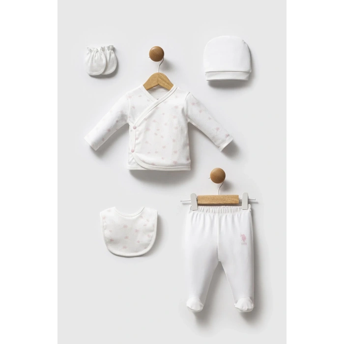 LitaeTrend U.s. Polo Assn Hastane Çıkışı 5’li Set Usb2701 Beyaz