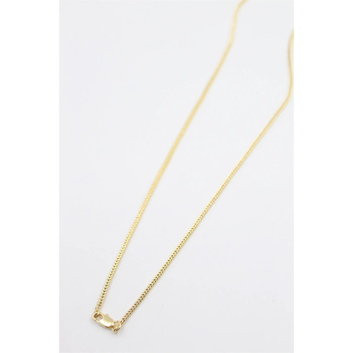 HERŞEYTREND Vip Zincir Kolye - 60 cm - Altın