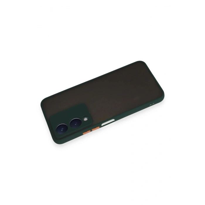 LitaeTrend Vivo Y17S Kılıf Montreal Silikon Kapak - Yeşil