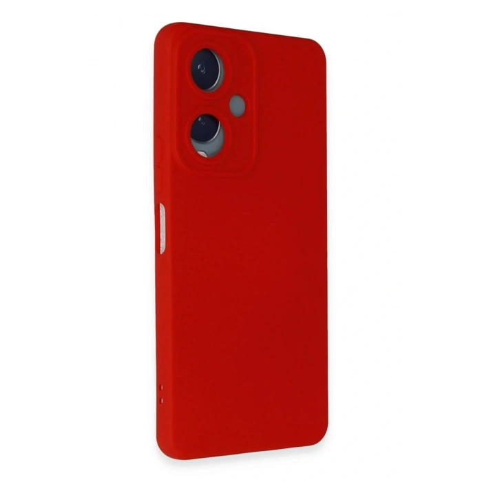 LitaeTrend Vivo Y17S Kılıf Nano içi Kadife Silikon - Kırmızı