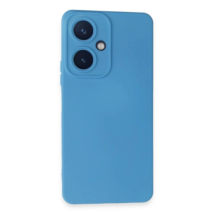 LitaeTrend Vivo Y27 Kılıf Nano içi Kadife Silikon - Mavi