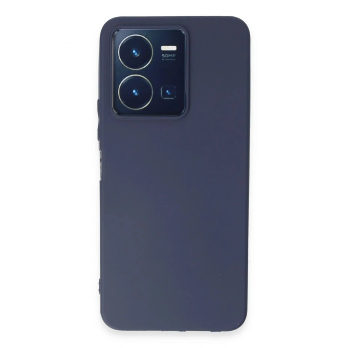 LitaeTrend Vivo Y35 Kılıf First Silikon - Lacivert