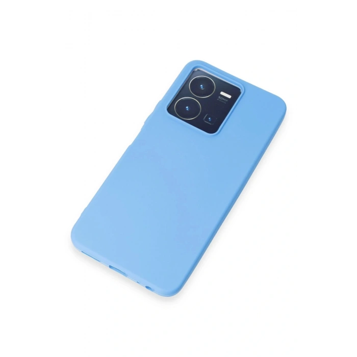 LitaeTrend Vivo Y35 Kılıf First Silikon - Mavi