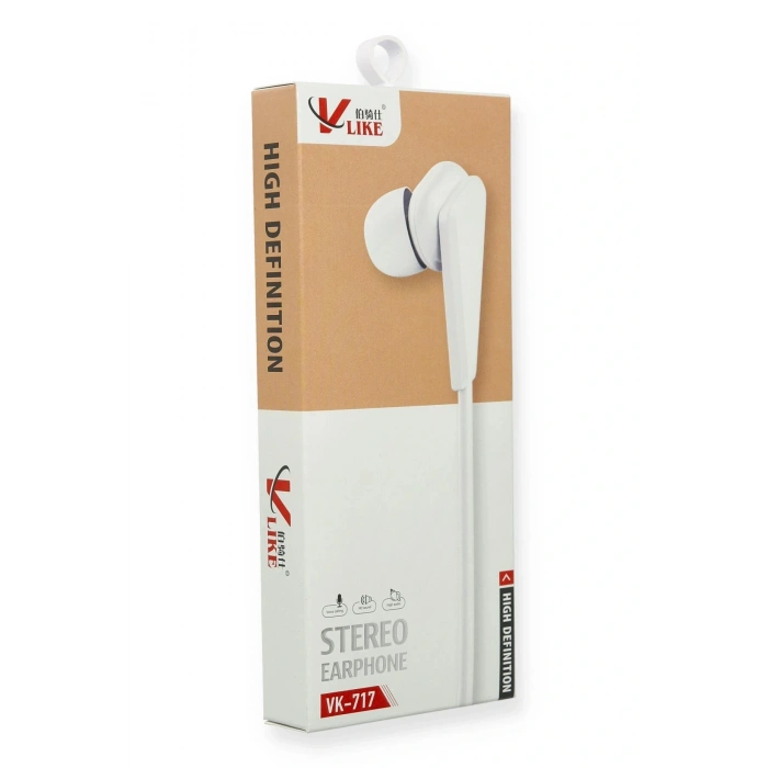 LitaeTrend Vlike VK717 Kulak içi Kulaklık - Beyaz