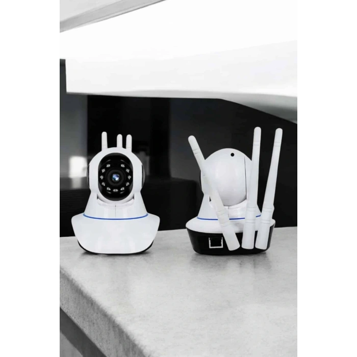 LitaeTrend Wifi Kamera Ev Kamerası Gece Görüşlü Kablosuz Bebek Izleme Kamerası