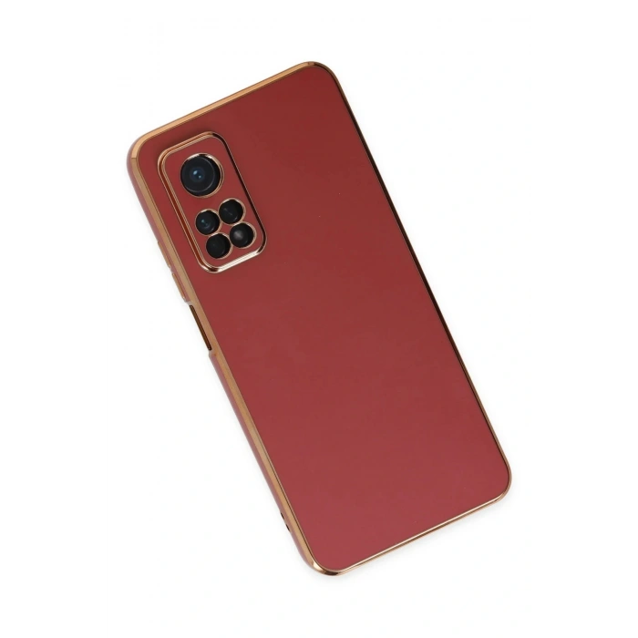 LitaeTrend Xiaomi Mi 10T Kılıf Volet Silikon - Kırmızı