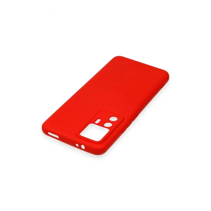 LitaeTrend Xiaomi Mi 12T Pro Kılıf Nano içi Kadife Silikon - Kırmızı