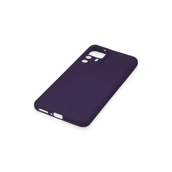LitaeTrend Xiaomi Mi 12T Pro Kılıf Nano içi Kadife Silikon - Mor