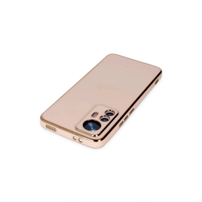 LitaeTrend Xiaomi Mi 12T Pro Kılıf Volet Silikon - Pembe