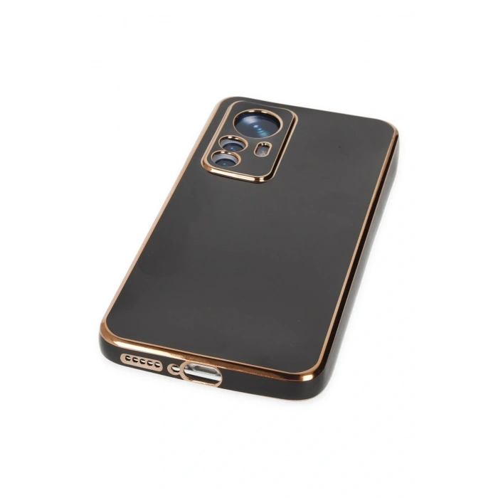 LitaeTrend Xiaomi Mi 12T Pro Kılıf Volet Silikon - Siyah