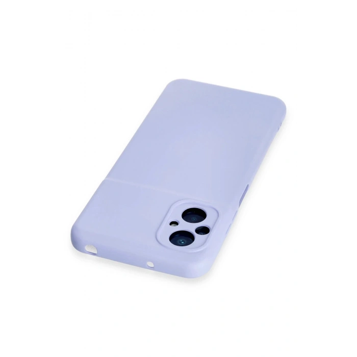 LitaeTrend Xiaomi Poco M5 Kılıf Nano içi Kadife Silikon - Lila