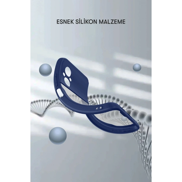 LitaeTrend Xiaomi Poco M5 Kılıf Platin Silikon - Sarı