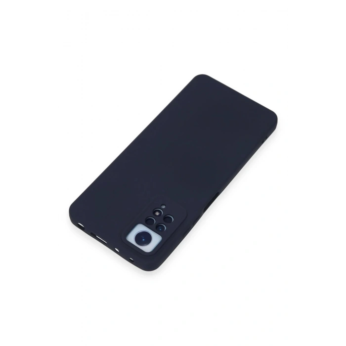 LitaeTrend Xiaomi Redmi Note 12 Pro 4G Kılıf Nano içi Kadife Silikon - Lacivert