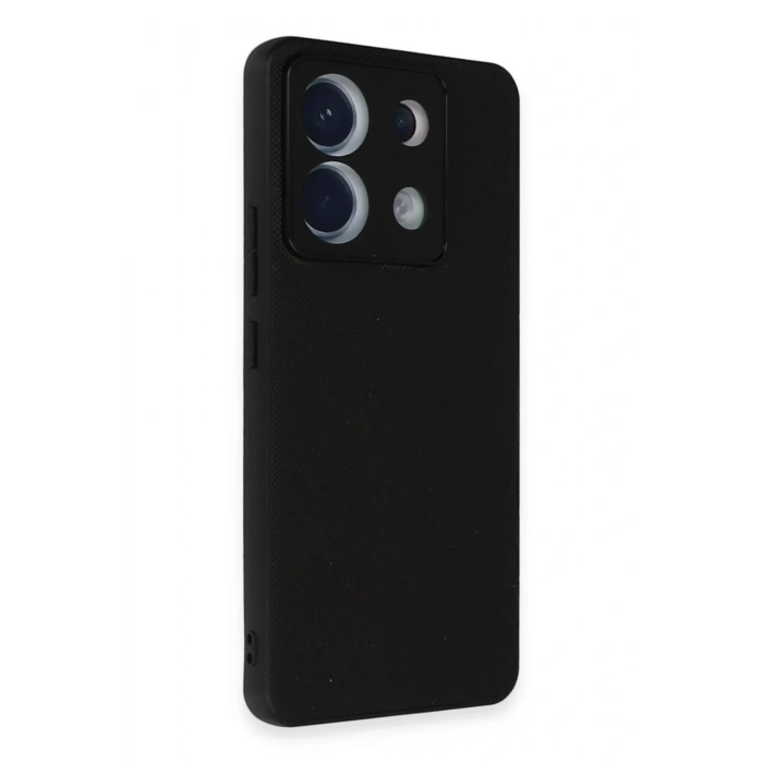 LitaeTrend Xiaomi Redmi Note 13 Pro 5G Kılıf Taft Kapak - Siyah